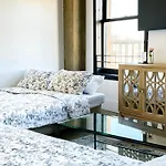 Stylish Loft 2 Queens & 2 Sofas